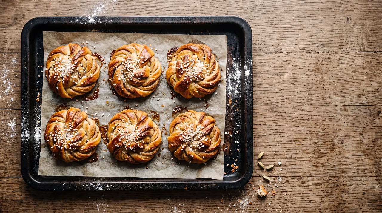 Cardamom buns